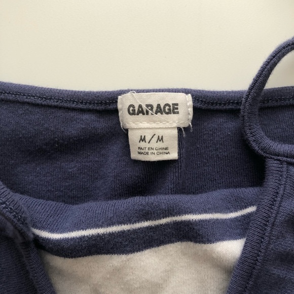 Garage M Blue Tank Top - Picture 2 of 4
